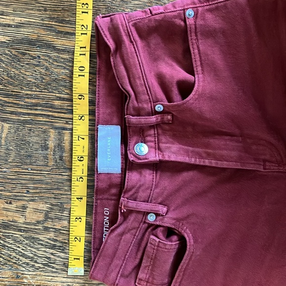 Everlane Edition 1, Cheeky style, red denim - Picture 2 of 11